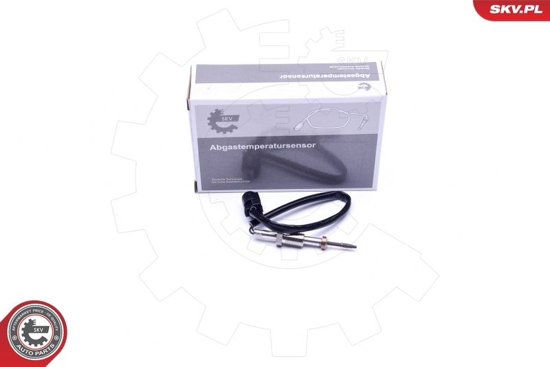 Sensor, exhaust gas temperature